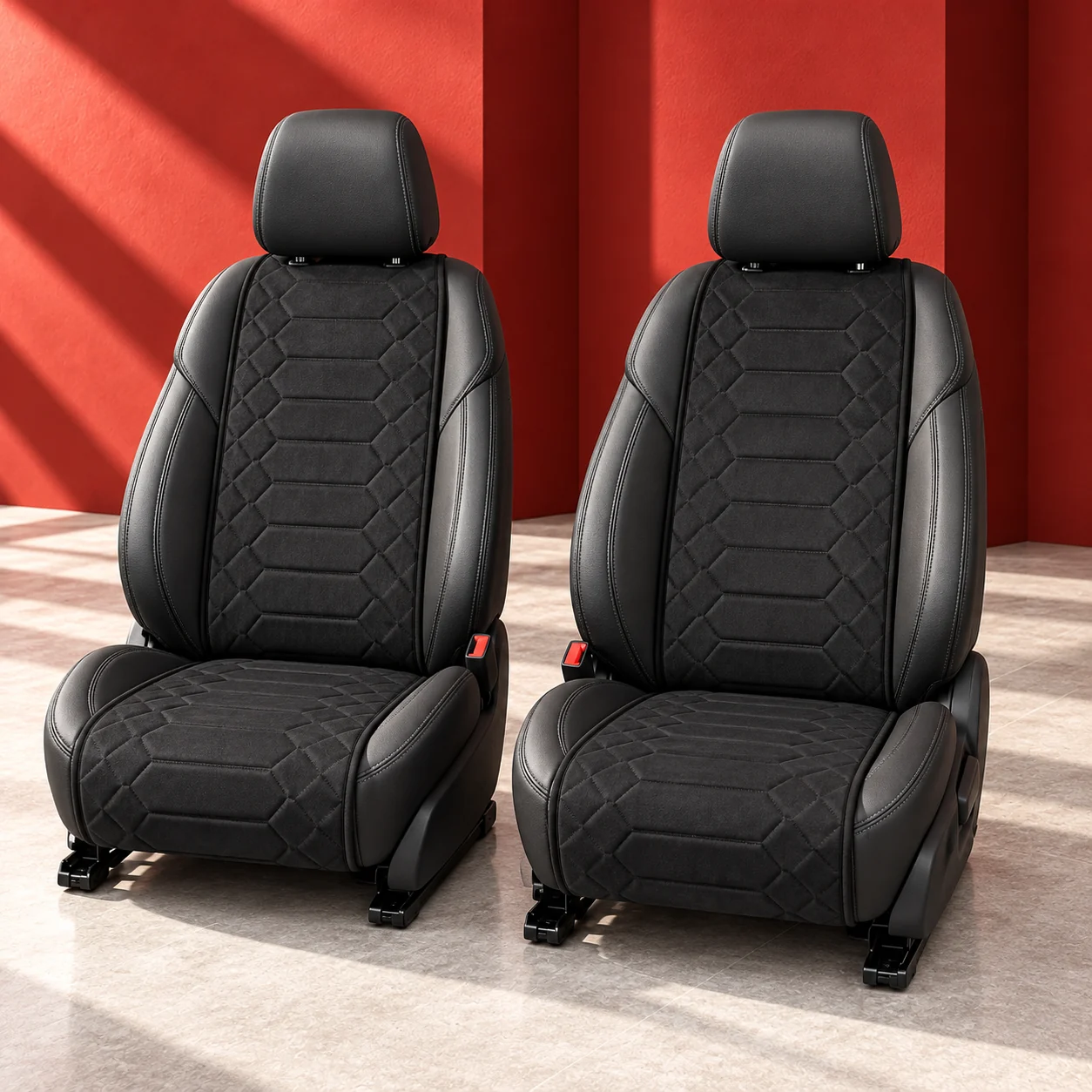 Накидки Vellar для Chery Tiggo 7 Pro / Pro Max и Tenet T7 — чёрные